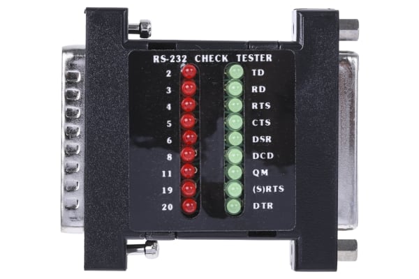 Product image for Mini inline breakout box, RS-232