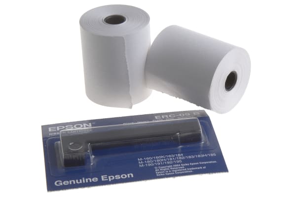 Product image for 2rolls 1ribbon for h/held impact printer