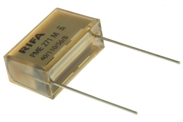 Product image for PME271M capacitor,330nF 275Vac 25.4mm