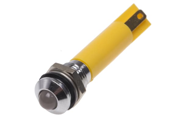 Product image for YellowLED bright satin chr prominent,24V