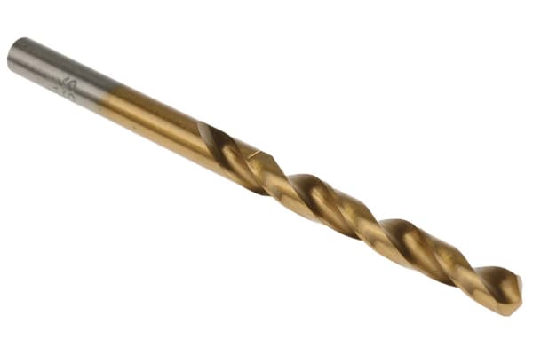 Product image for TiN coated HSS drill,5.1mm dia