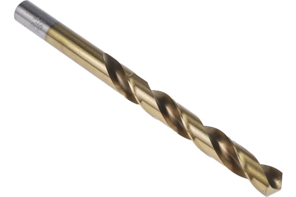 Product image for TiN coated HSS drill,10.5mm dia