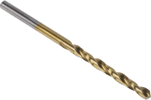 Product image for TiN coated HSS drill,3.6mm dia