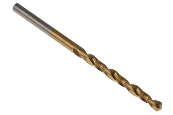 Product image for TiN coated HSS drill,3.4mm dia