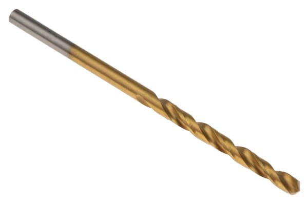 Product image for TiN coated HSS drill,2.8mm dia