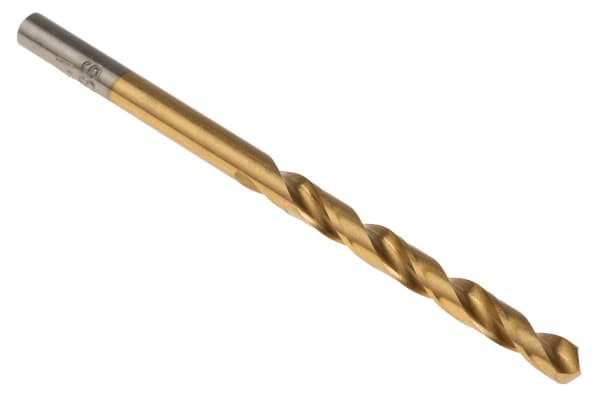 Product image for TiN coated HSS drill,4.1mm dia