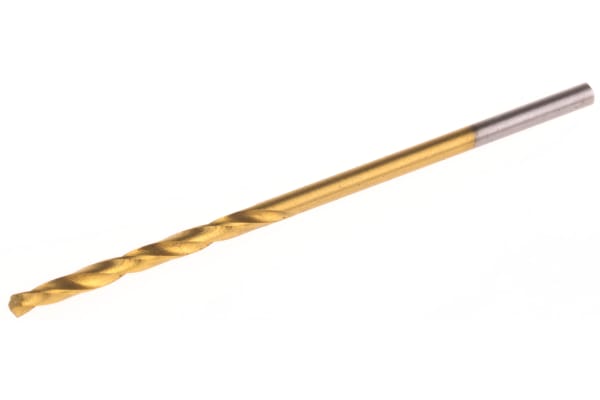 Product image for TiN coated HSS drill,1.5mm dia