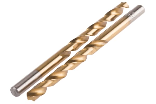 Product image for TIN COATED HSS DRILL,6.9MM DIA