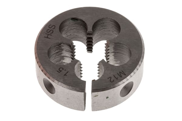 Product image for Split die HSS M12x1.5mm