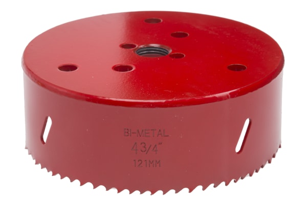 Product image for Bi-metal hole saw 121mm dia