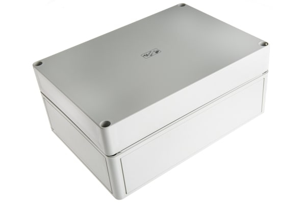 Product image for IP66 BOX WITH GREY LID,254X180X111MM