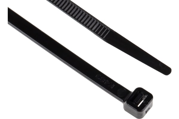 Product image for Cable Tie,188 x 4.8,Black,pack 100