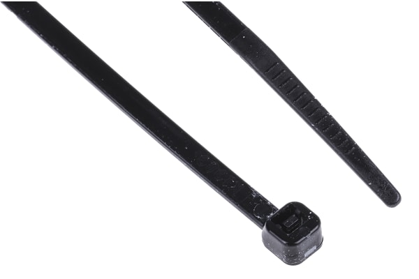 Product image for Cable Tie,150 x 3.6,Black,pack 1000