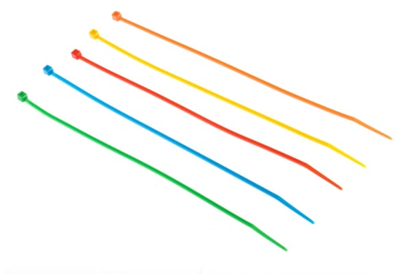 Product image for Nylon 6.6 cable tie pack,385x4.6mm