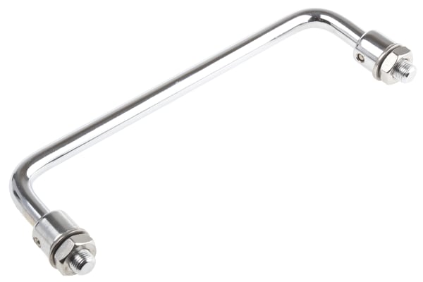 Product image for Folding handle,steel,chrome plated,180mm