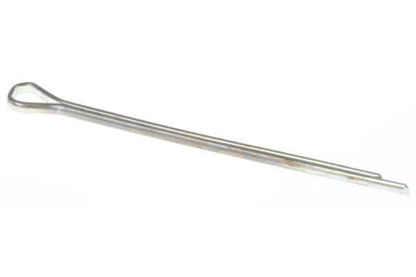Product image for ZnPt carbon steel cotter pin,1.2x25.4mm