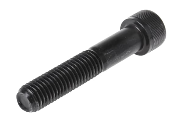 Product image for Blk steel hex skt caphead screw,M12x65mm