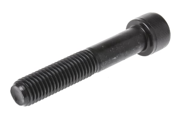 Product image for Blk steel hex skt caphead screw,M12x70mm