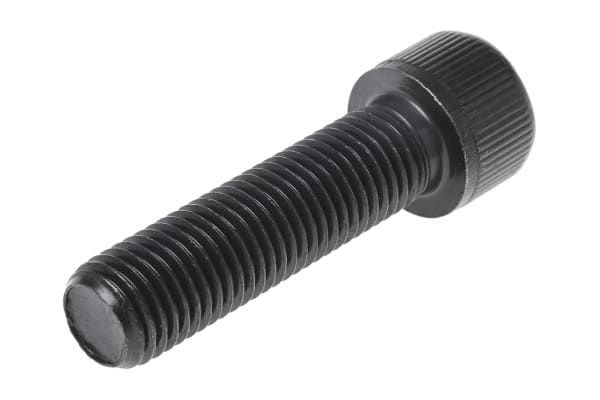 Product image for Blk steel hex skt caphead screw,M16x60mm