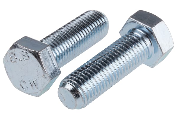 Product image for ZnPt steel hightensile setscrew,M16x50mm