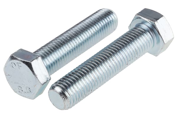Product image for ZnPt steel hightensile setscrew,M16x70mm