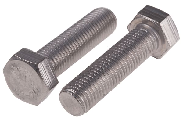 Product image for A2 s/steel hex head set screw,M16x60mm