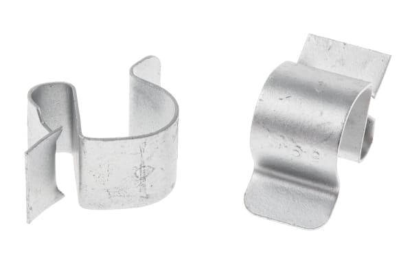 Product image for Edge fixing clip,4-7 flange 15-19mm dia