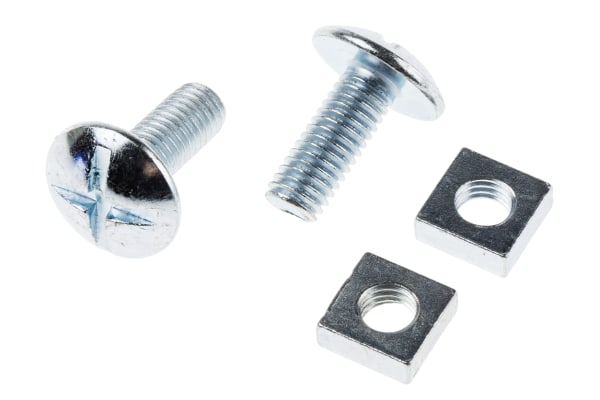 Product image for Zn plated steel roofing bolt&nut,M8x20mm