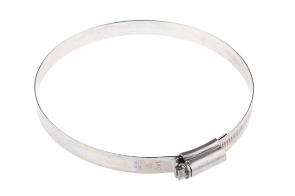 Product image for S/STEEL WORM-DRIVE HOSE CLIP,110-140MM