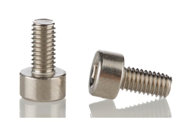 Product image for A2 s/steel hex socket cap screw,M3x6mm