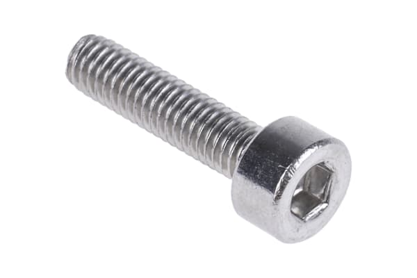 Product image for A2 s/steel hex socket cap screw,M3x12mm