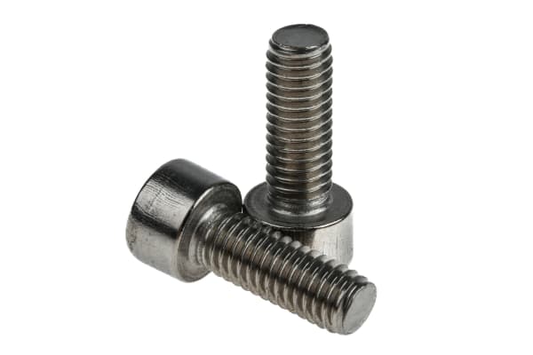 Product image for A2 s/steel hex socket cap screw,M6x16mm