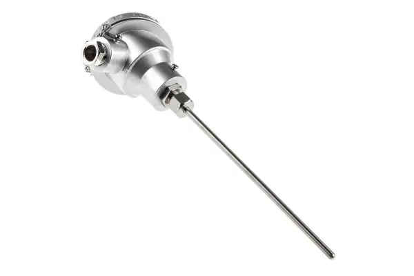 Product image for PT100 platinum resistance probe, 6x200mm