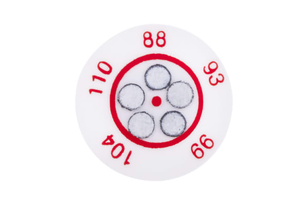 Product image for 5 level temp sensitive label,88-110degC