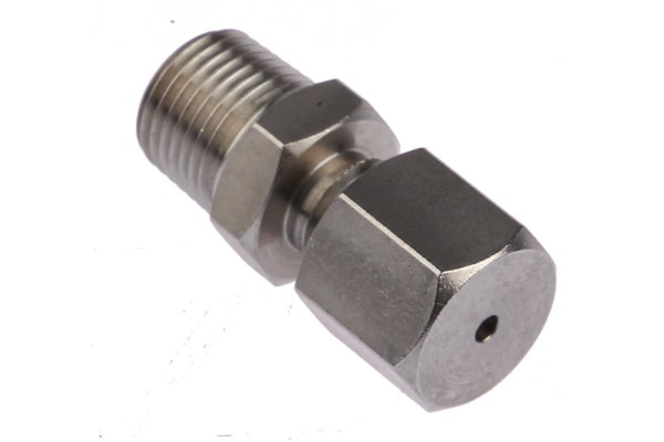 Product image for S/steel comp gland,1/8in BSPT 1.5mm ID