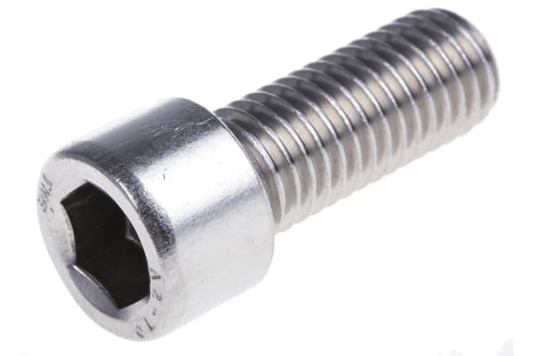 Product image for A2 s/steel hex socket cap screw,M12x30mm