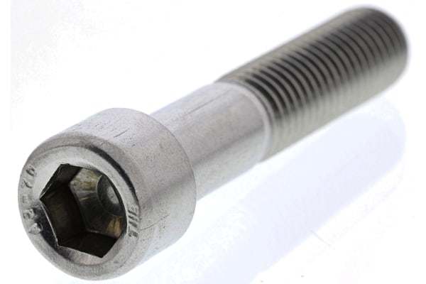 Product image for A2 s/steel hex socket cap screw,M12x60mm