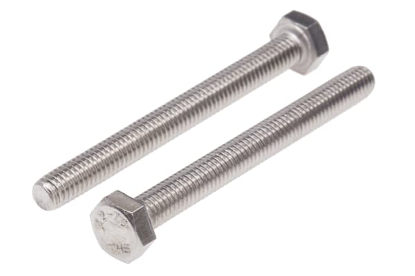 Product image for A2 s/steel hex head set screw,M6x60mm