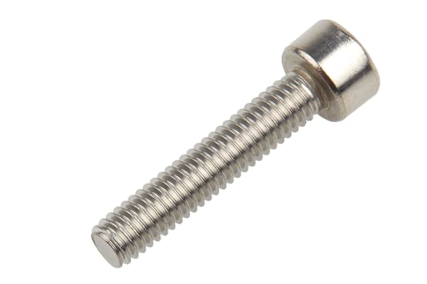 Product image for A2 s/steel hex socket cap screw,M4x20mm