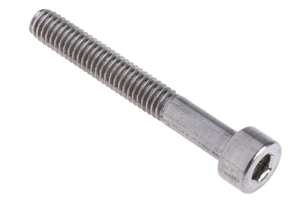 Product image for A2 s/steel hex socket cap screw,M4x30mm