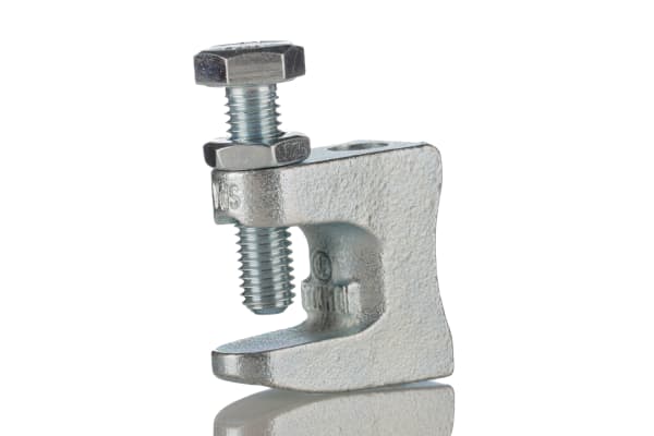 Product image for Flange fix cast iron clamp,19mm flange