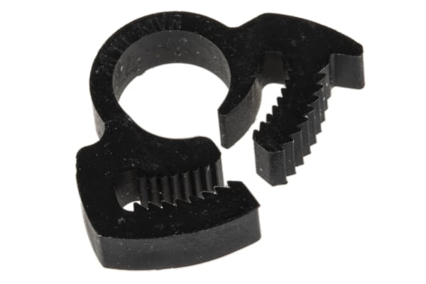 Product image for Nylon 6.6 plastic hose clip,6.5-7.9mm