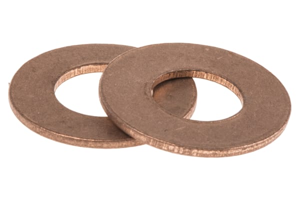 Product image for ISO metric copper sealing washer,M8