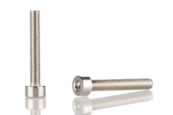 Product image for A2 s/steel hex socket cap screw,M3x20mm