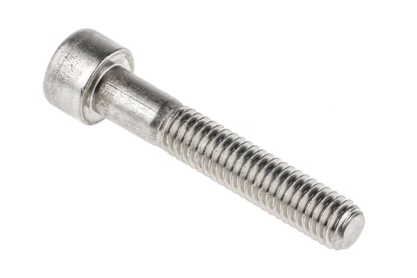 Product image for A2 s/steel hex socket cap screw,M6x35mm