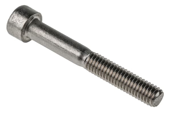 Product image for A2 s/steel hex socket cap screw,M6x45mm