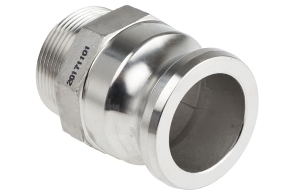 Product image for Part F cam&groove adaptor,1 1/2in BSPT M