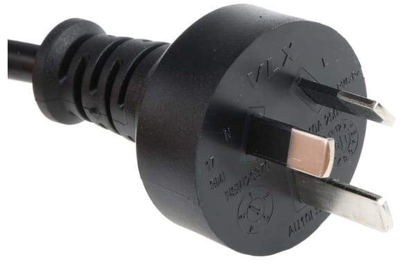 Product image for Power Cord 3P Aust/NZ one end 2.5m