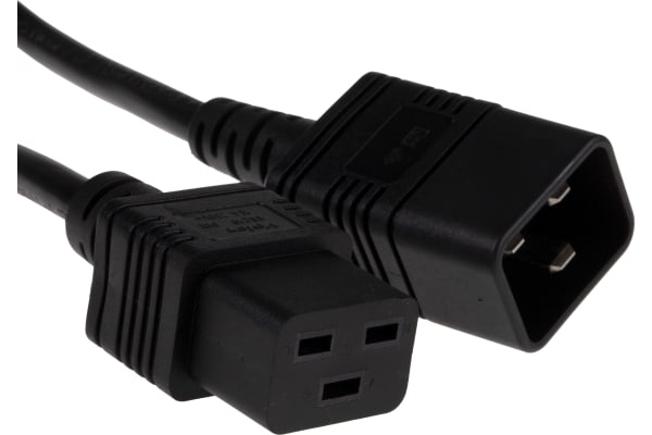 Product image for Power Cord C19 to C20 2m