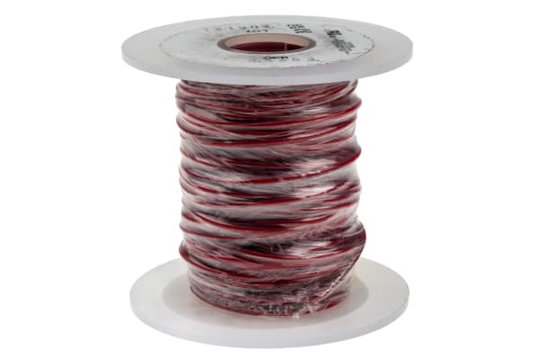 Product image for Wire 18 AWG PVC 300V UL1007 Red 30m